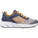 Kids' Saucony Wind Lace Sneakers Grey / Orange / Navy | Singapore 770HAPK